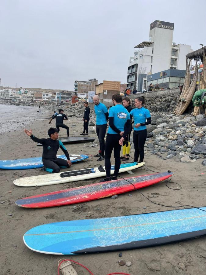הואנצ'אקו Totora Surf Hostel מראה חיצוני תמונה