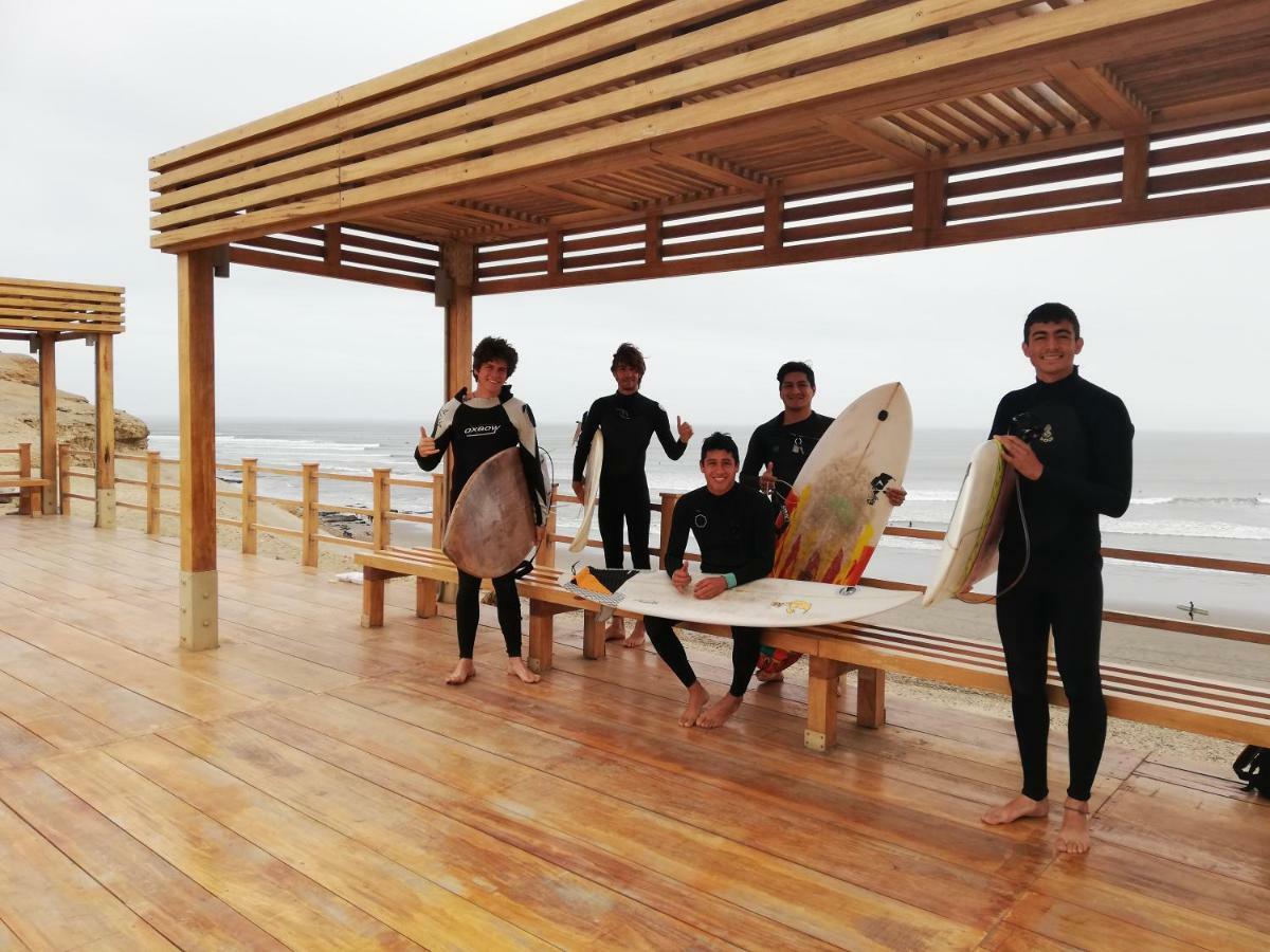 הואנצ'אקו Totora Surf Hostel מראה חיצוני תמונה